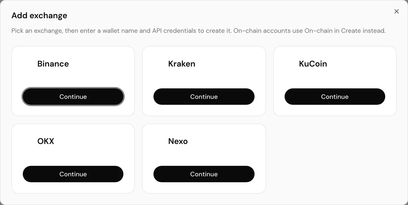 Choosing which exchange to connect